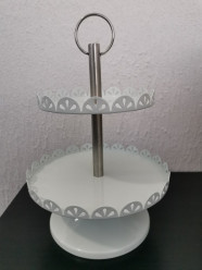 Prato 2 Níveis em Metal