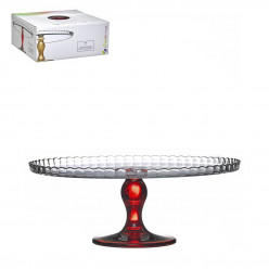 Prato Patisserie com Pé Vermelho