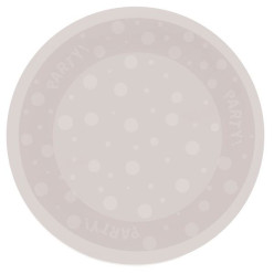 Prato Plástico Branco 21cm