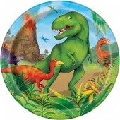 Pratos Dinossauros 18cm – 8 Und
