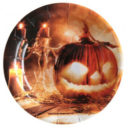 Pratos Halloween Noite Terrorífica - 10 und