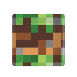 Pratos Minecraft - 8 Und