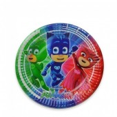 Pratos PJ Masks 20cm - 8 Und.