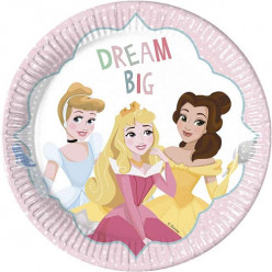 Pratos Princesas Disney Dare to Dream 23cm