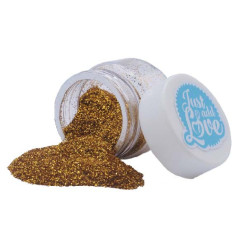 Purpurina Glitter Dourado 10 ml