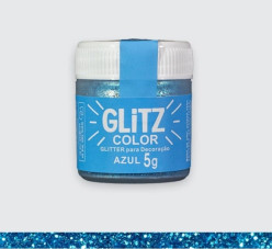 Purpurina Glitz Color Azul Fab 5g