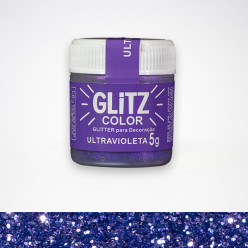 Purpurina Glitz Color Ultravioleta Fab 5g