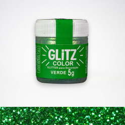 Purpurina Glitz Color Verde Fab 5g