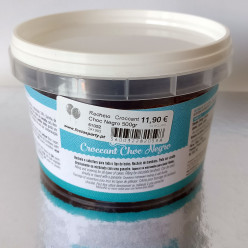 Recheio Crocante Chocolate Negro 500gr