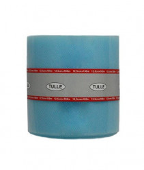 Rolo Tule Azul Céu 12.5cm x 100m