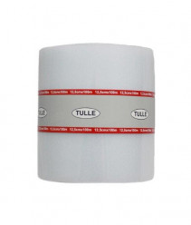 Rolo Tule Branco 12.5cm x 100m