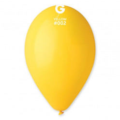 Saco 100 Balões Amarelos 12" (30cm)
