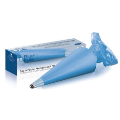 Saco Pasteleiro Descartável Azul 40cm