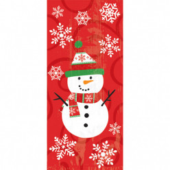 Sacos Brinde Boneco Neve Natal 20und