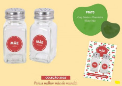 Saleiro e Pimenteiro Dia da Mãe