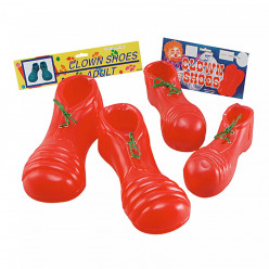 Sapatos Palhaço Vermelhos Adulto