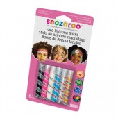 Snazaroo Barras Pintura Facial Menina Pack 6