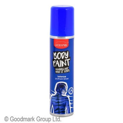 Spray Tinta Para Pintura Corporal Azul