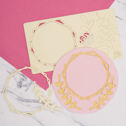 Stamp Carimbo Moldura de Mensagem