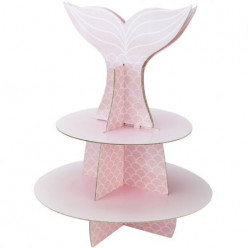 Stand Cupcakes Cauda Sereia 37cm