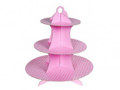 Stand Cupcakes Cor de Rosa