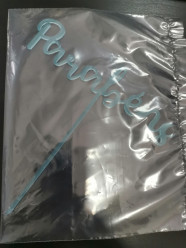 Topper Bolo Acrílico Parabéns Azul