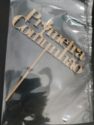 Topper Primeira Comunhão MDF