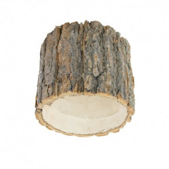 Tronco Madeira Oco 13x11cm