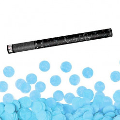 Tubo de Confettis Revelação Azul 60cm