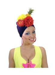 Turbante Carmen Miranda Adulto Carnaval