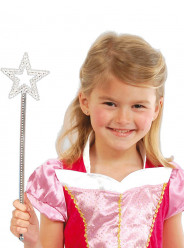 Varinha Fada Mágica Prateada