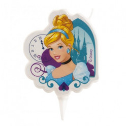 Vela 2D Cinderela Princesa Disney