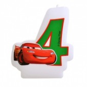Vela aniversário Cars Nº 4