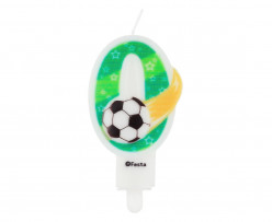 Vela Aniversário Futebol Nº0