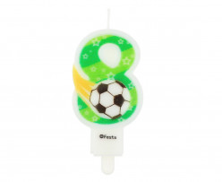 Vela Aniversário Futebol Nº8