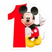Vela aniversário Mickey Nº 1