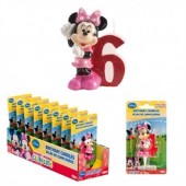 Vela aniversário Minnie 3D Nº6