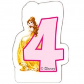 Vela aniversário Princesas Disney Nº 4