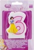 Vela aniversário Princesas Disney Nº 6