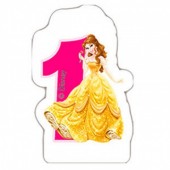 Vela de aniversário Princesas Disney Nº 1
