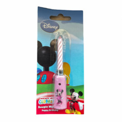 Vela Musical Aniversário Minnie Disney