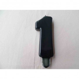 Vela nº 1 Preto 9,5cm